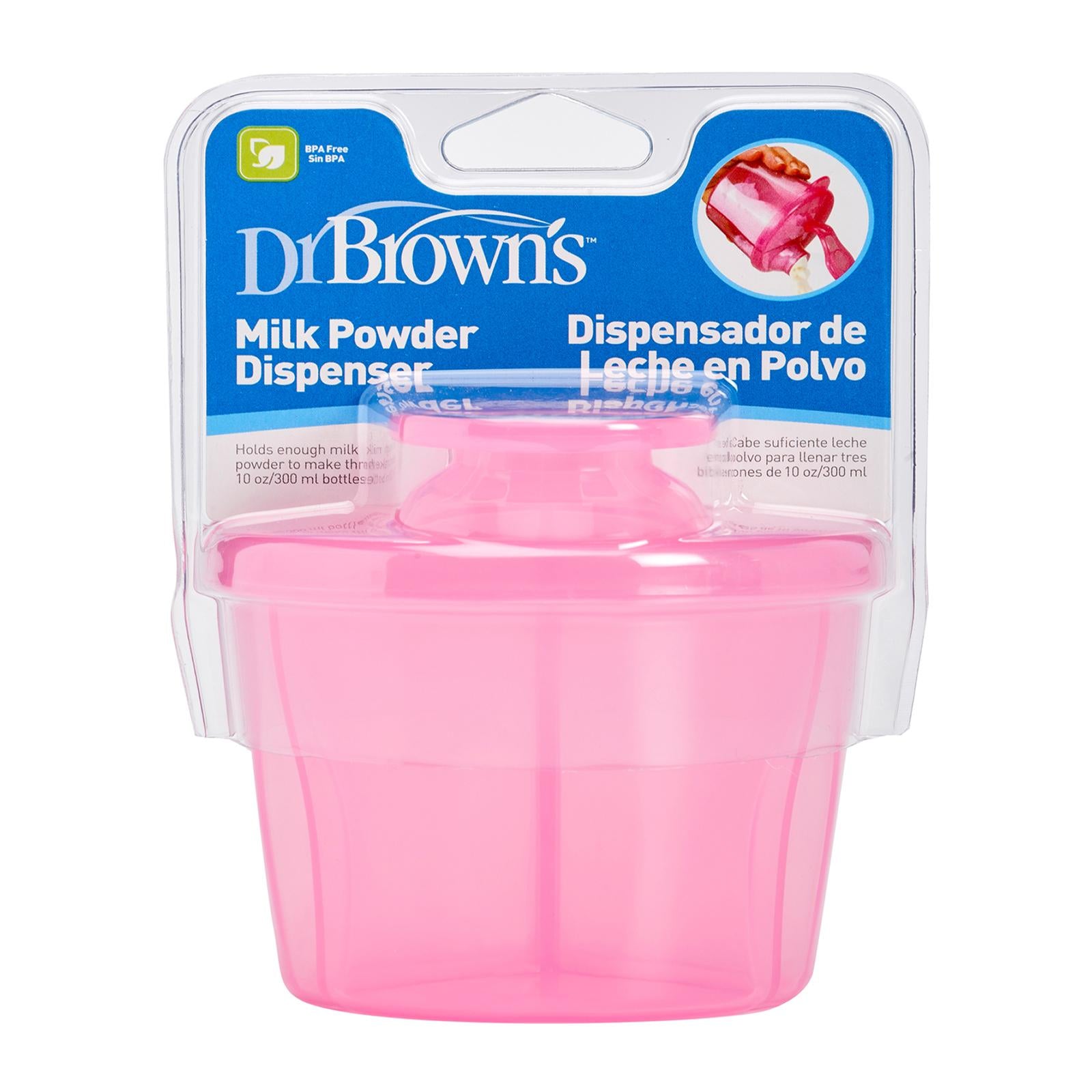 Dr Brown's Milk Powder Dispenser - Pink