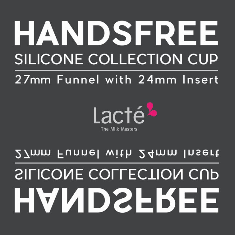 Handsfree Silicone Collection Cup