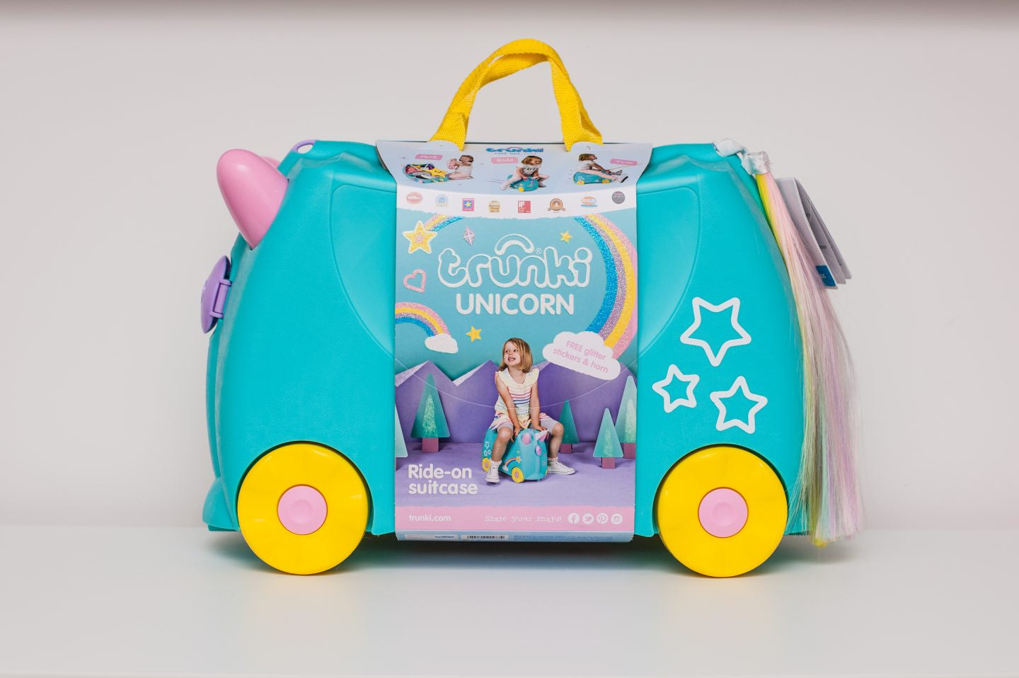 Trunki Suitcase - Una The Unicorn