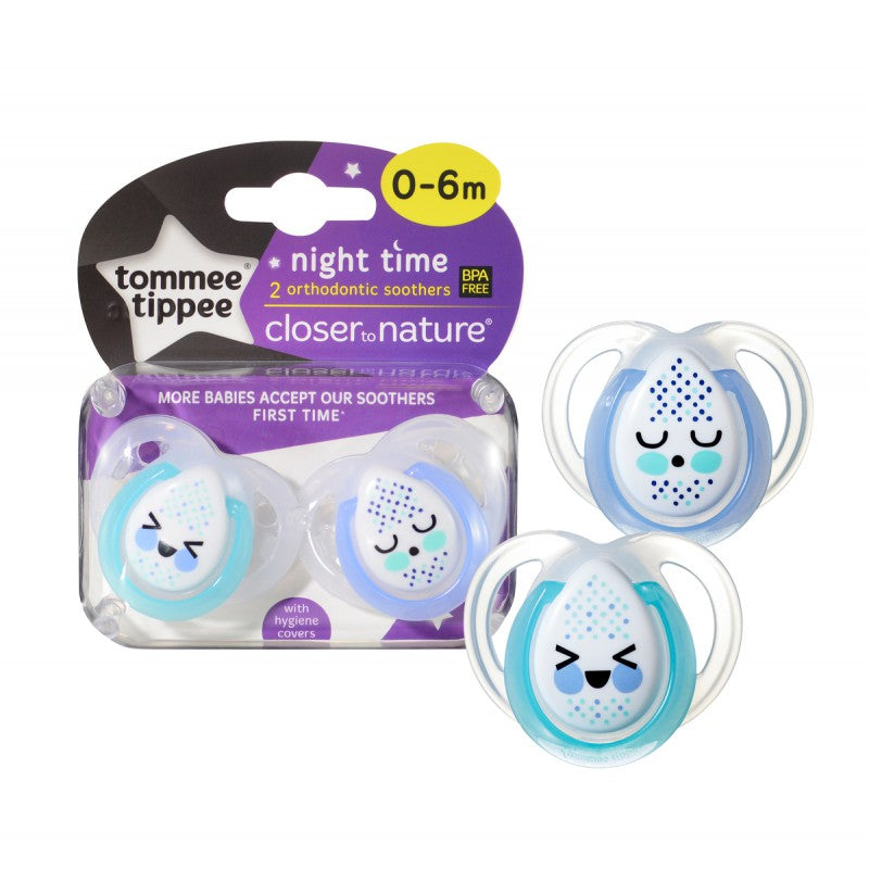 Tommee Tippee Night Time Soother (0-6m)