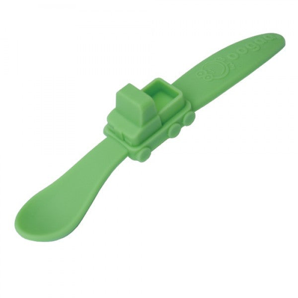 Silicone Baby Spoon (Green)